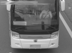 Zdjęcie z odcinkowe pomiaru prędkości